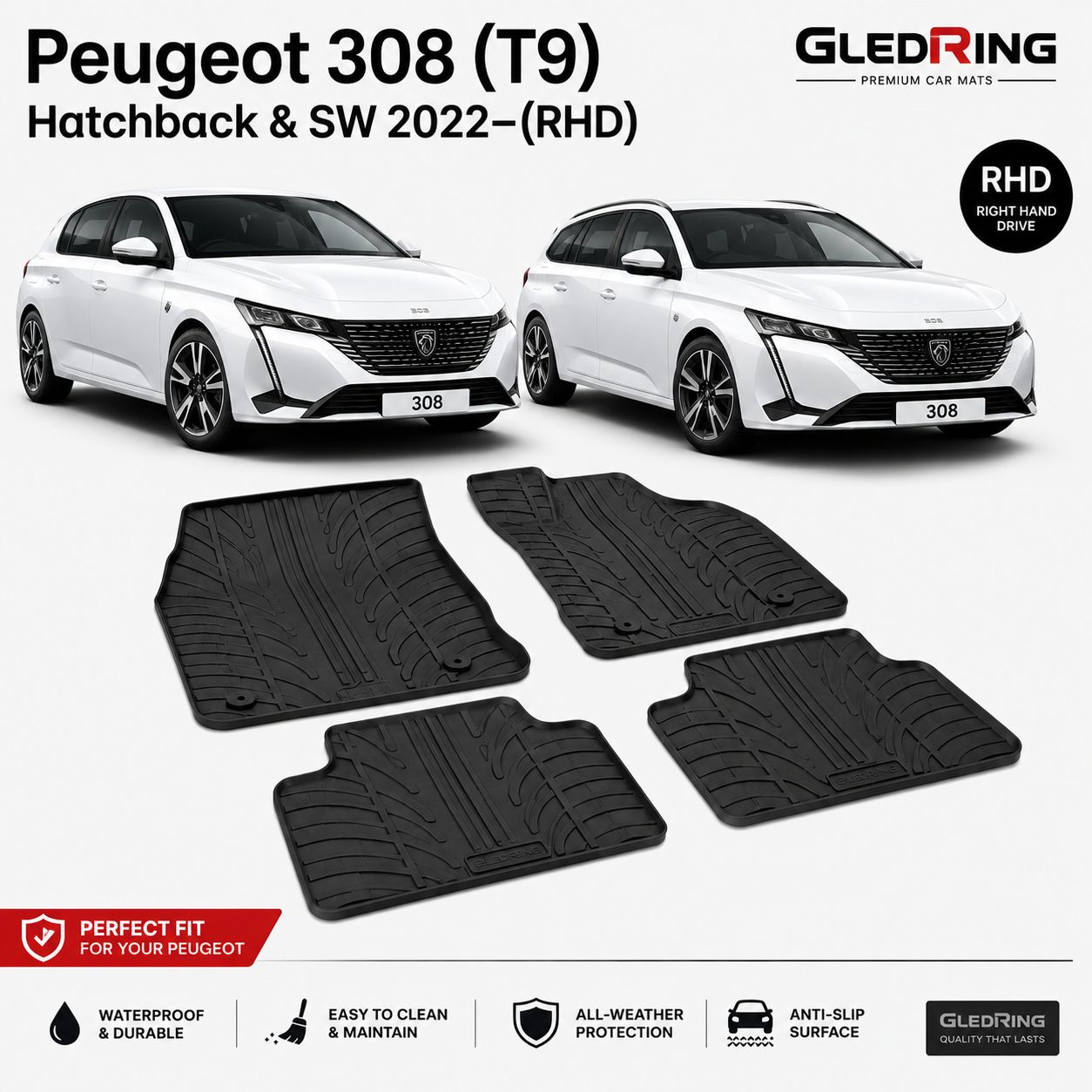 PEUGEOT/: 308/308 SW / VAUXHALL Astra L ST (2021+)