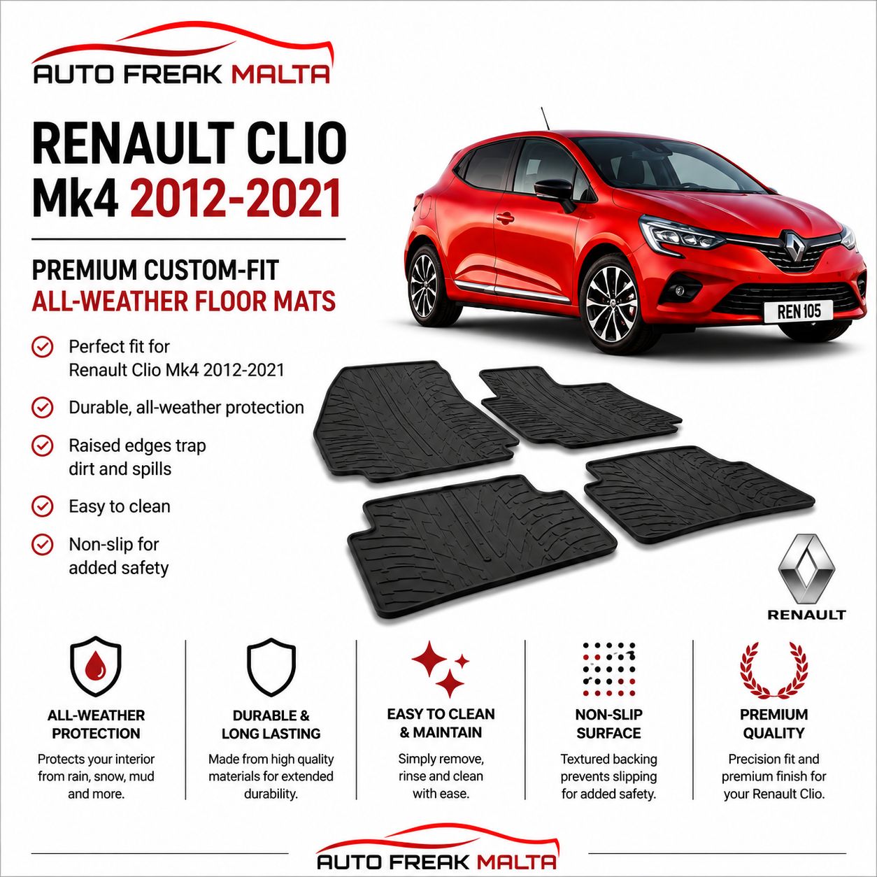 RENAULT: Clio (2013+)