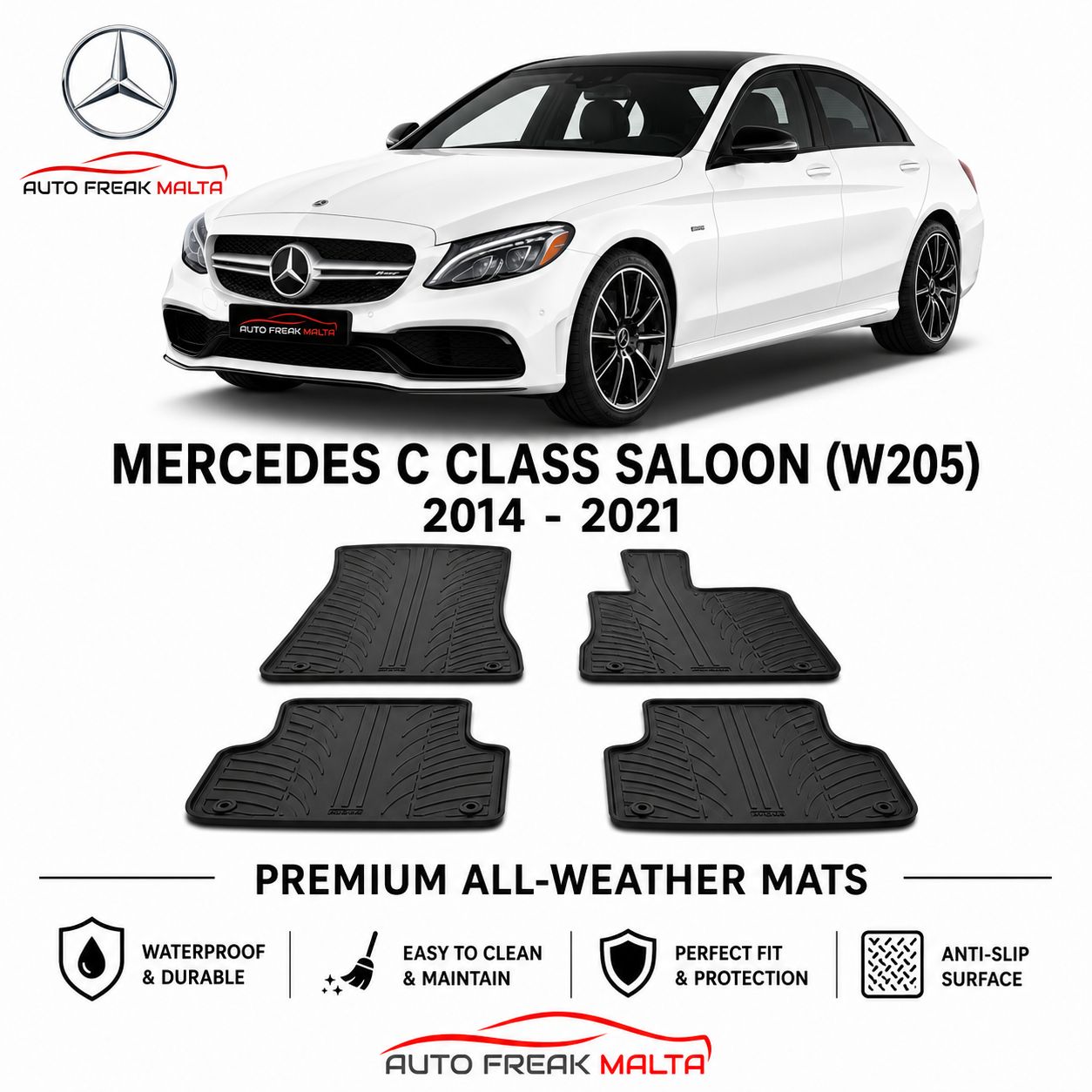 MERCEDES-BENZ: C-Class W205  2014-2021
