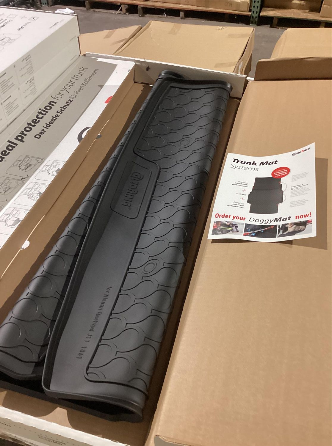 Gledring Custom-Fit Rubber Boot Mat to fit BMW 1 Series (5 Door) (F20) 2011 - 2019