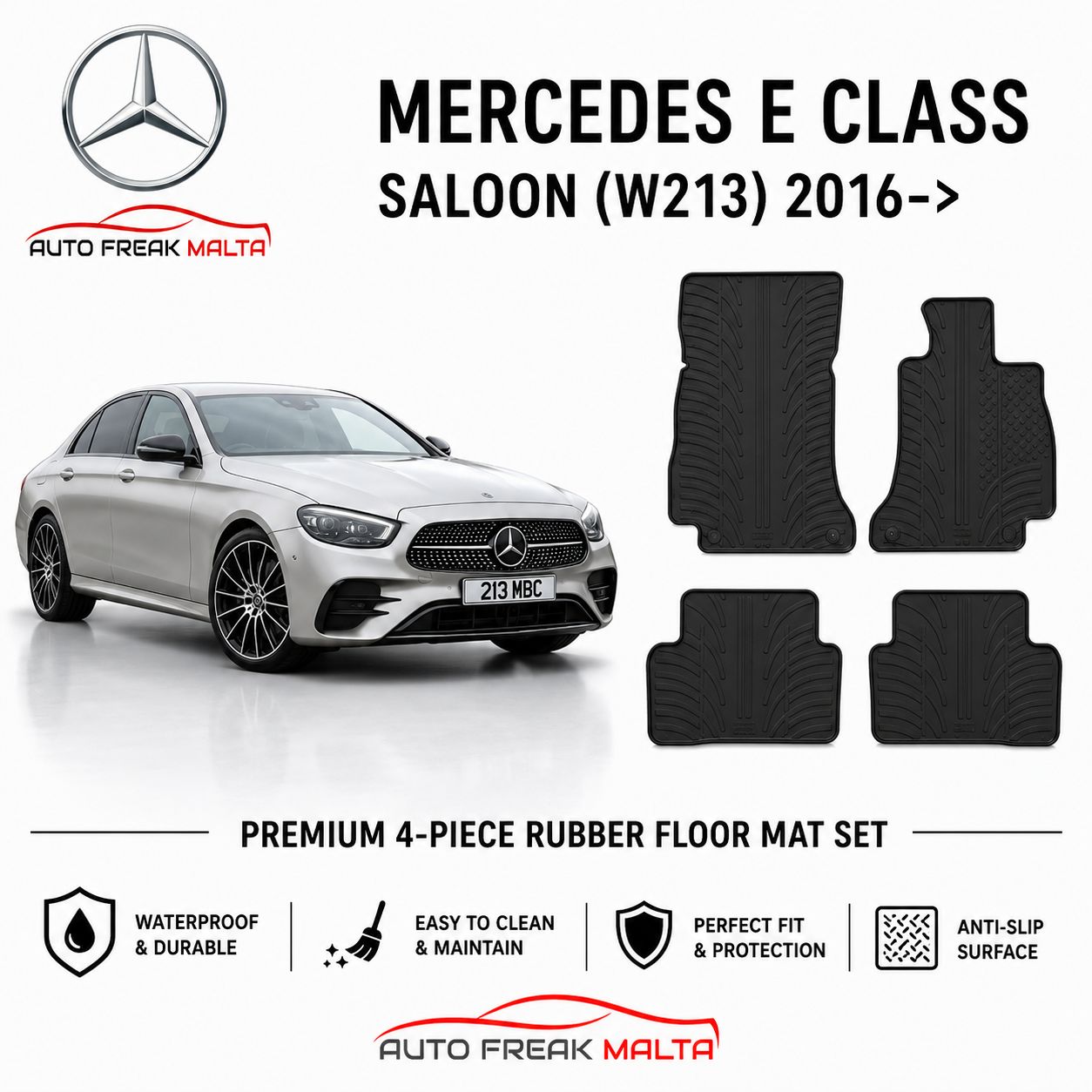 Mercedes E Class Saloon (W213) &amp; Estate (S213) 2016 - 2023