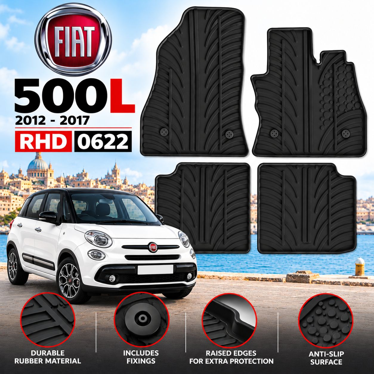 Fiat 500L  (2012-2017) RHD-0622