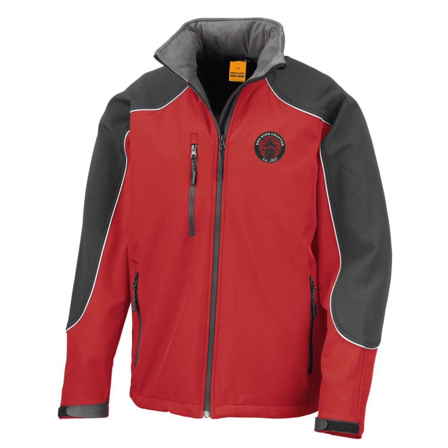 Red Rose Chapter Hooded Soft Shell Jacket