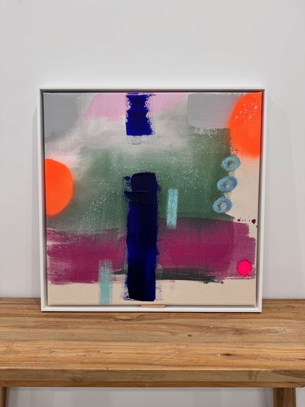 Unikat "Retro Medium" 50x50 cm