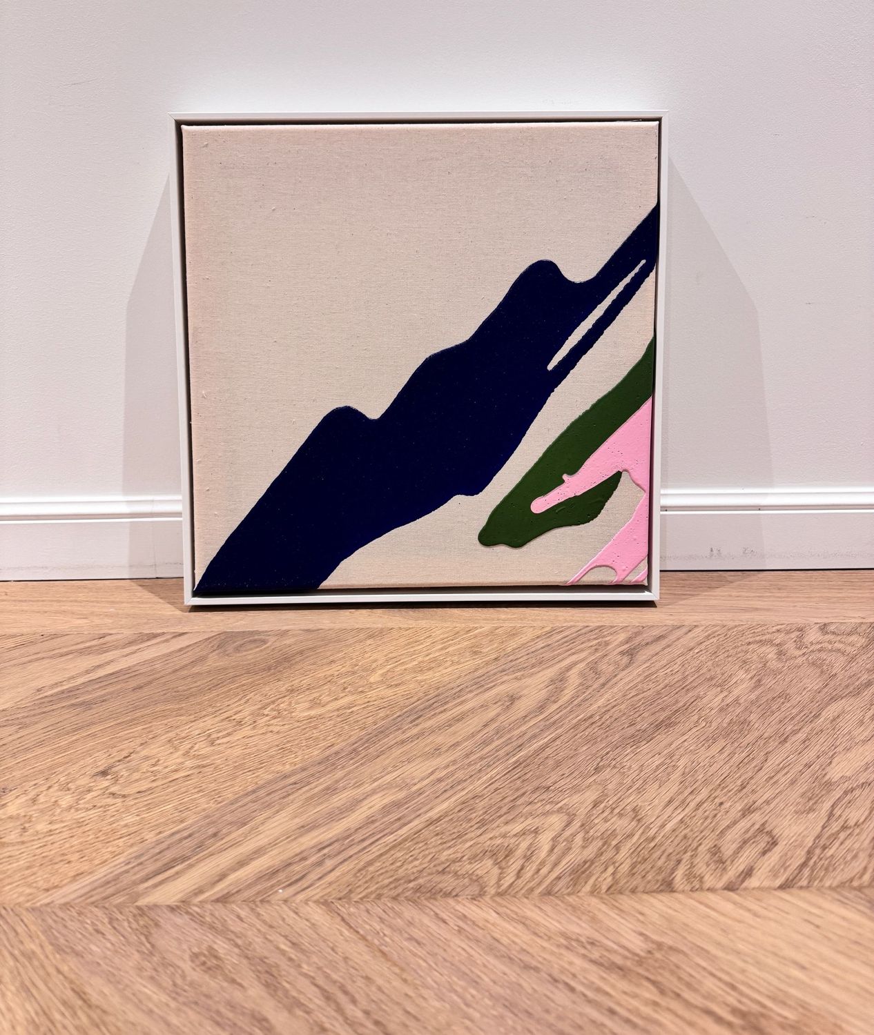 Unikat "go" 40x40 cm