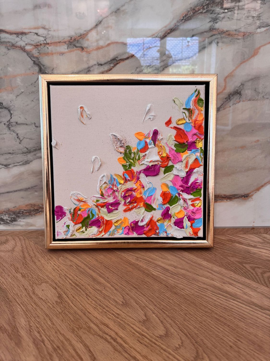 Acrylbild "Piccolo Confetti" 30x30 cm