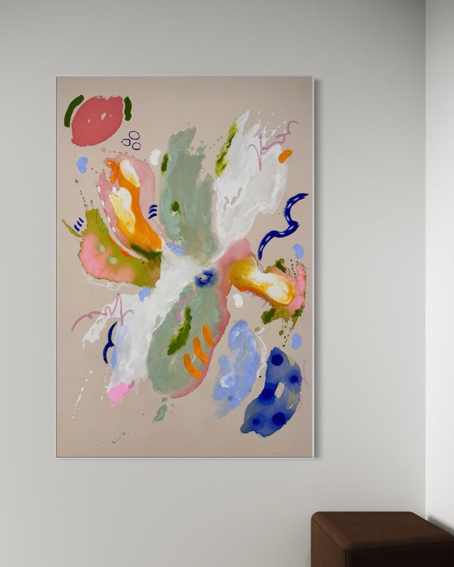 Acrylbild "Aperoli" 80x120 cm