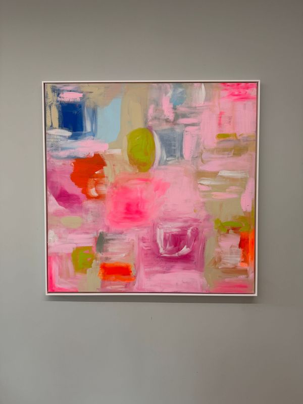 Unikat Unikat "Happy Glow" 100x100 cm