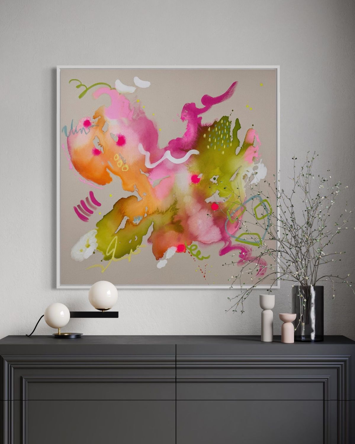 Acrylbild time to shine