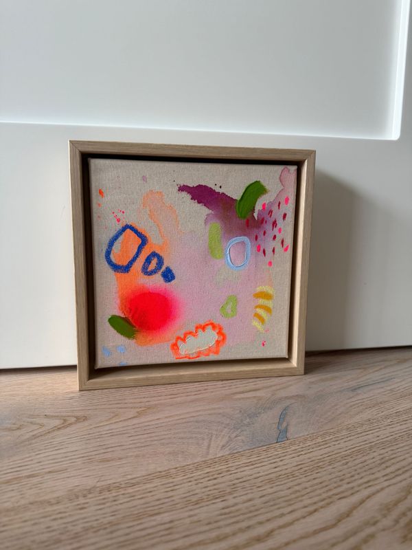 Acrylbild Acrylbild "lucky" 20x20 cm