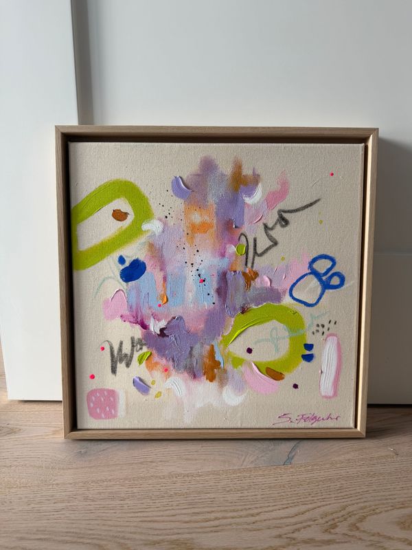 Acrylbild "Hey Micky"  40x40 cm