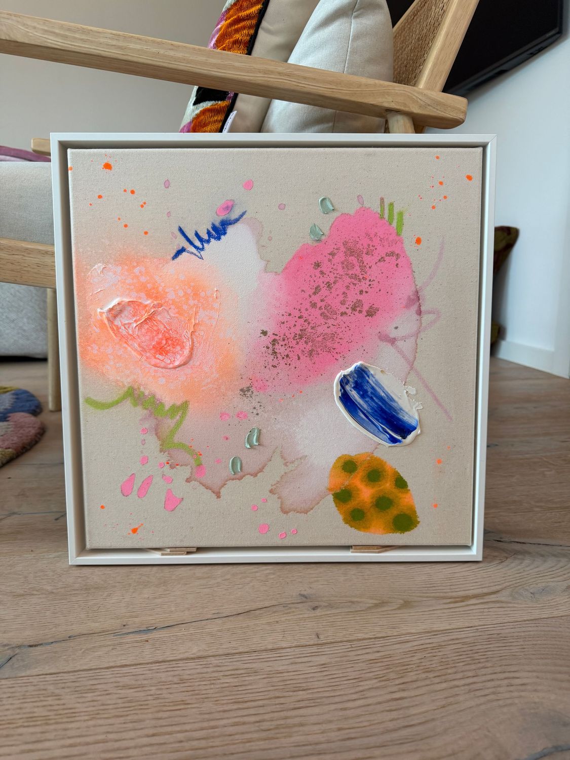 Acrylbild "Sunny"  40x40 cm