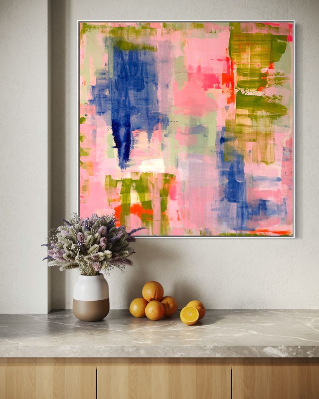 Unikat Unikat "Happy Flow" 100x100 cm