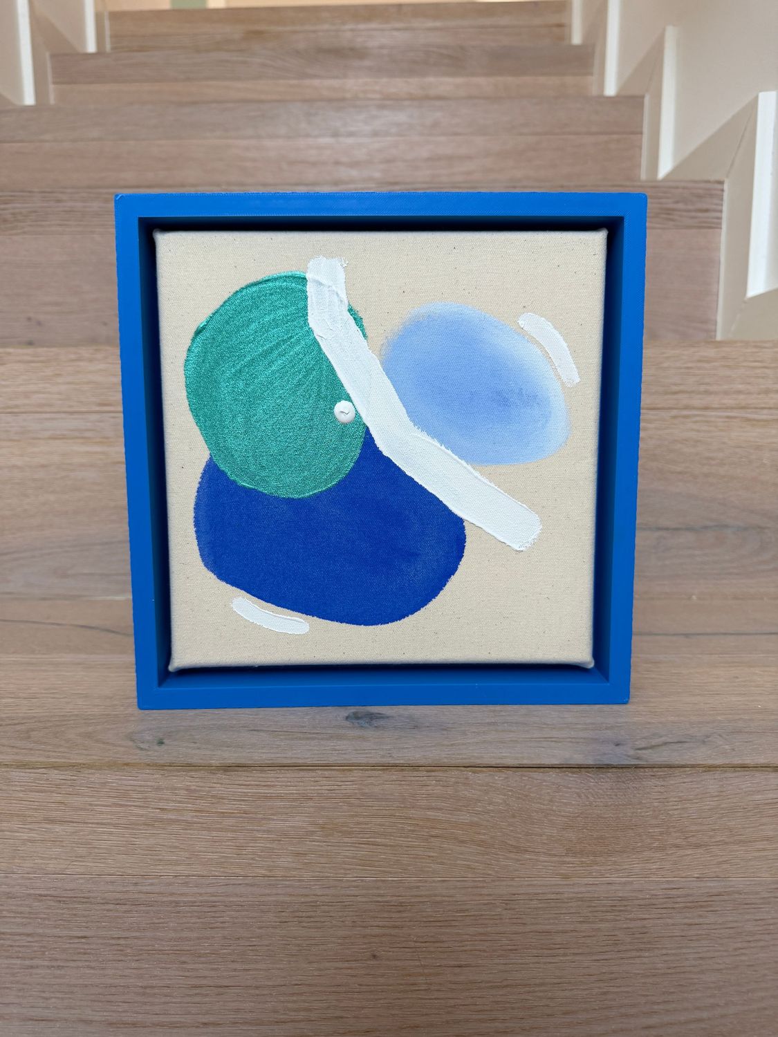 Acrylbild "In Bluey"  20x20 cm