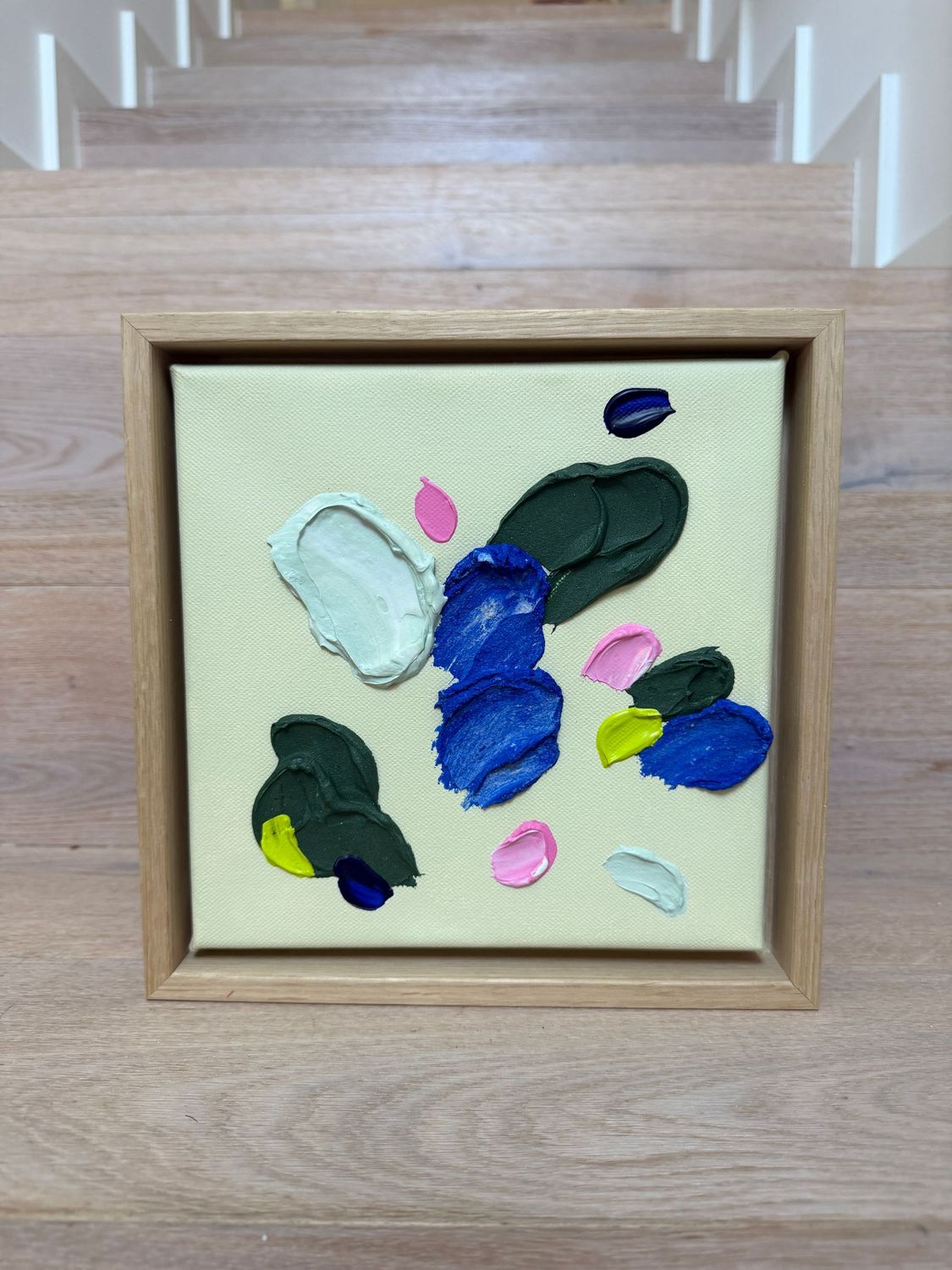 Acrylbild "Balance in Color"  20x20 cm