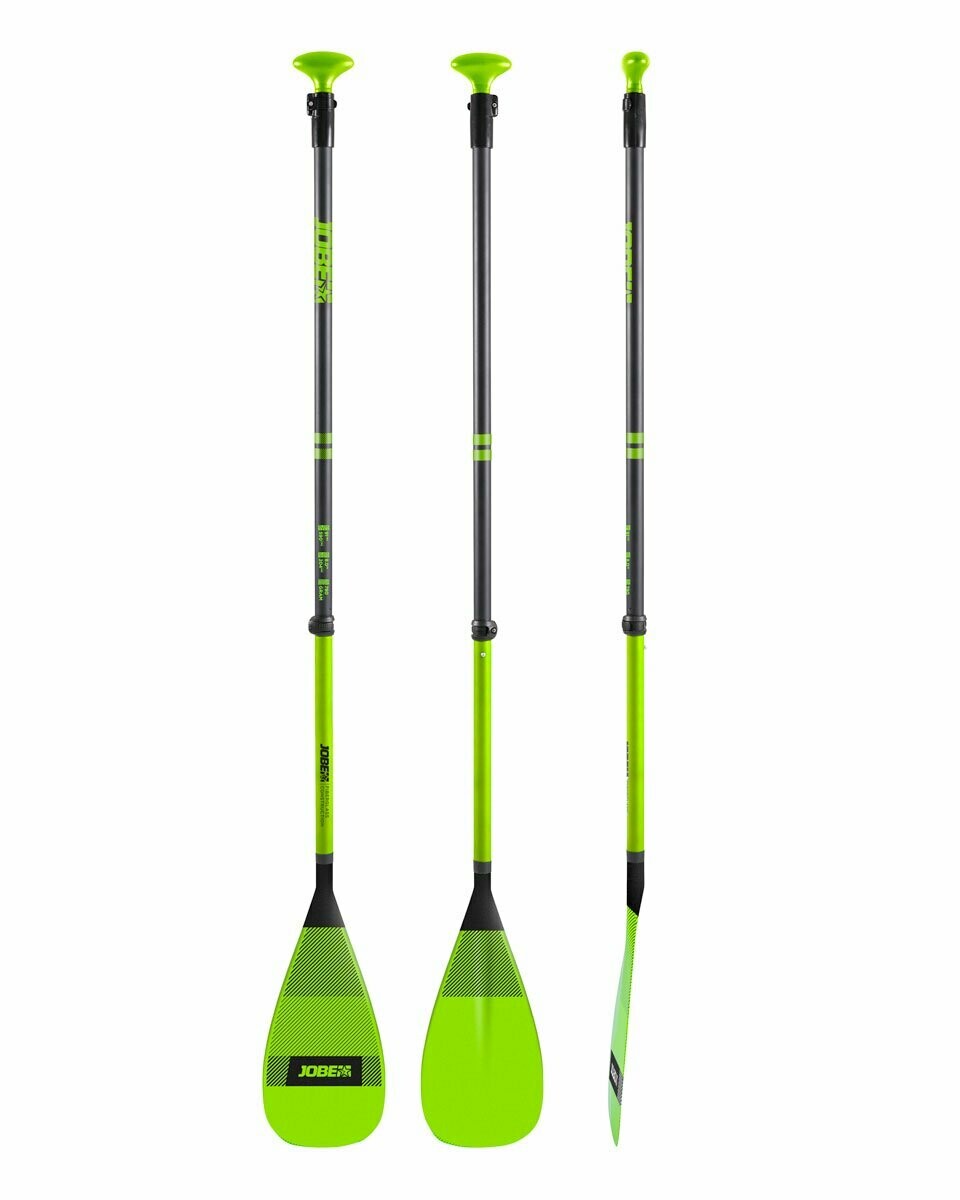 Jobe Glasvezel SUP Peddel Lime Groen Driedelig (1 peddel)