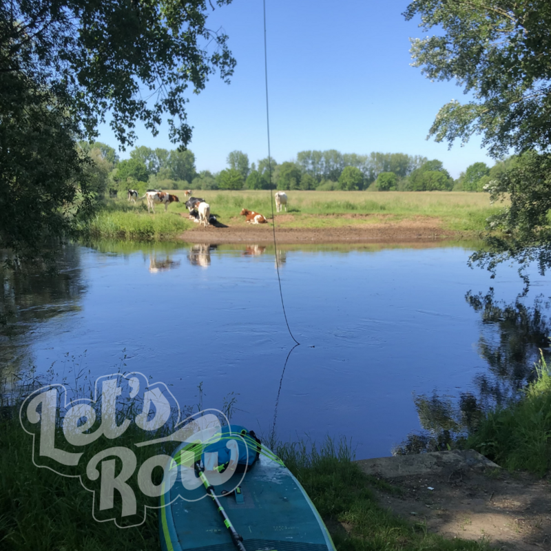 SUP route van Olland naar Liemde + 2 andere