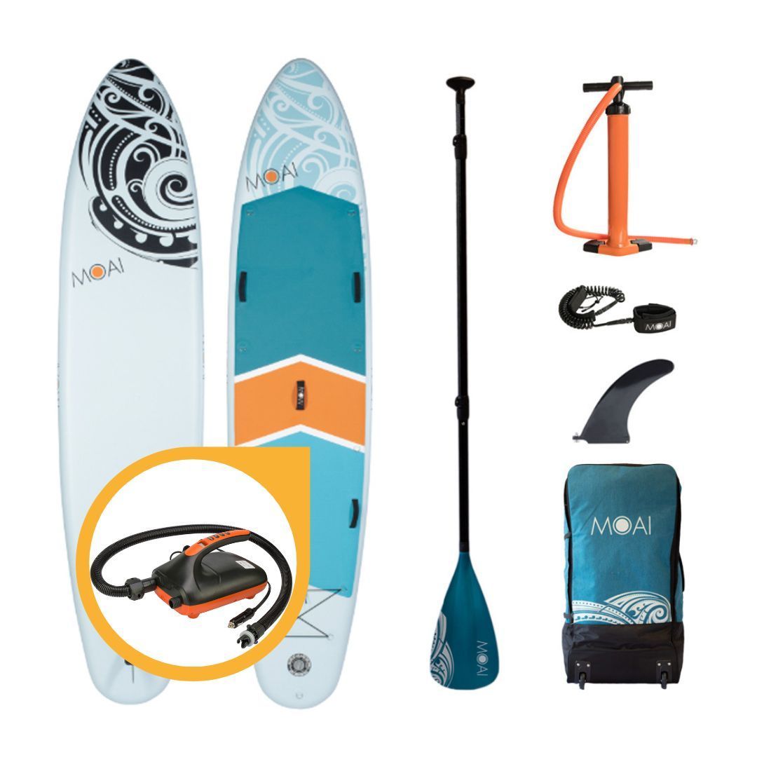 MOAI 12'4 + GRATIS elektrische pomp