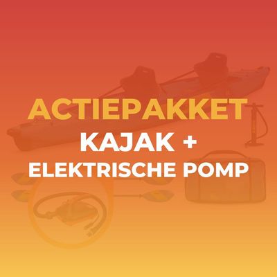 Kajaks + GRATIS elektrische pomp