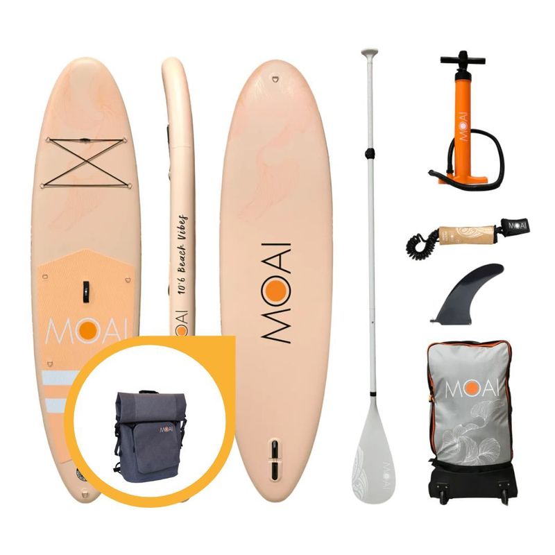 MOAI 10'6 Dawn + GRATIS waterdichte rugzak MOAI 10'6 Dawn + GRATIS waterdichte rugzak