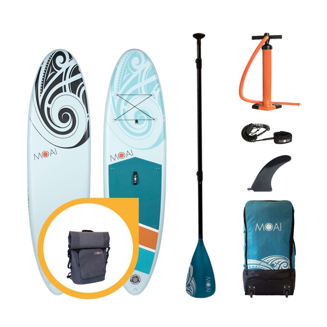 MOAI 10'6 + GRATIS waterdichte rugzak