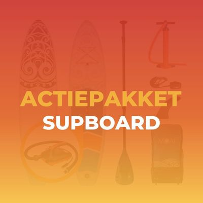 SUPboards + GRATIS pomp of tas