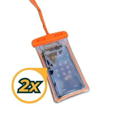 Set van 2 Waterdichte Telefoonhoesjes [diverse kleuren]