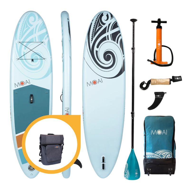 MOAI 10'6 + GRATIS waterdichte rugzak MOAI 10'6 + GRATIS waterdichte rugzak