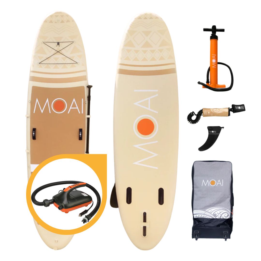 MOAI Yoga 10'8  + GRATIS elektrische pomp