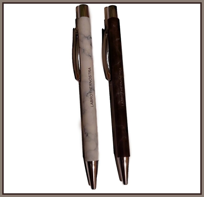 KUGELSCHREIBER CLASSIC LBN (MAMOR EDITION) 2 Stk Packung MAMOR WHITE &amp; MAMOR BROWN