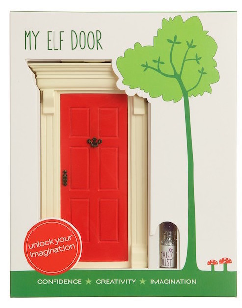 My Red Elf Door