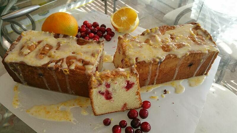 Cranberry Orange Loaf with Orange Glaze - (Includes Signature Loaf Tote) THANKSGIVING PREORDER - AVAILABLE STARTING 11/4