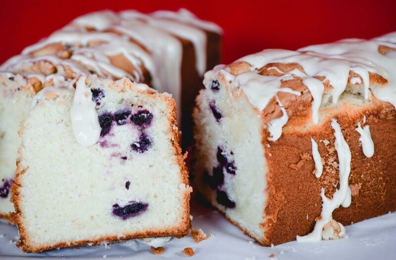 Lemon Blueberry Loaf with Lemon Glaze (INCLUDES Signature Loaf Tote)