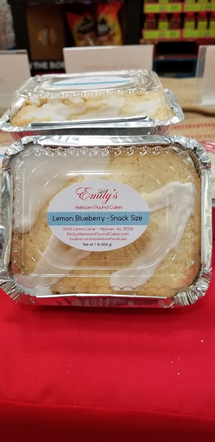 Lemon Blueberry Snack with Lemon Glaze
