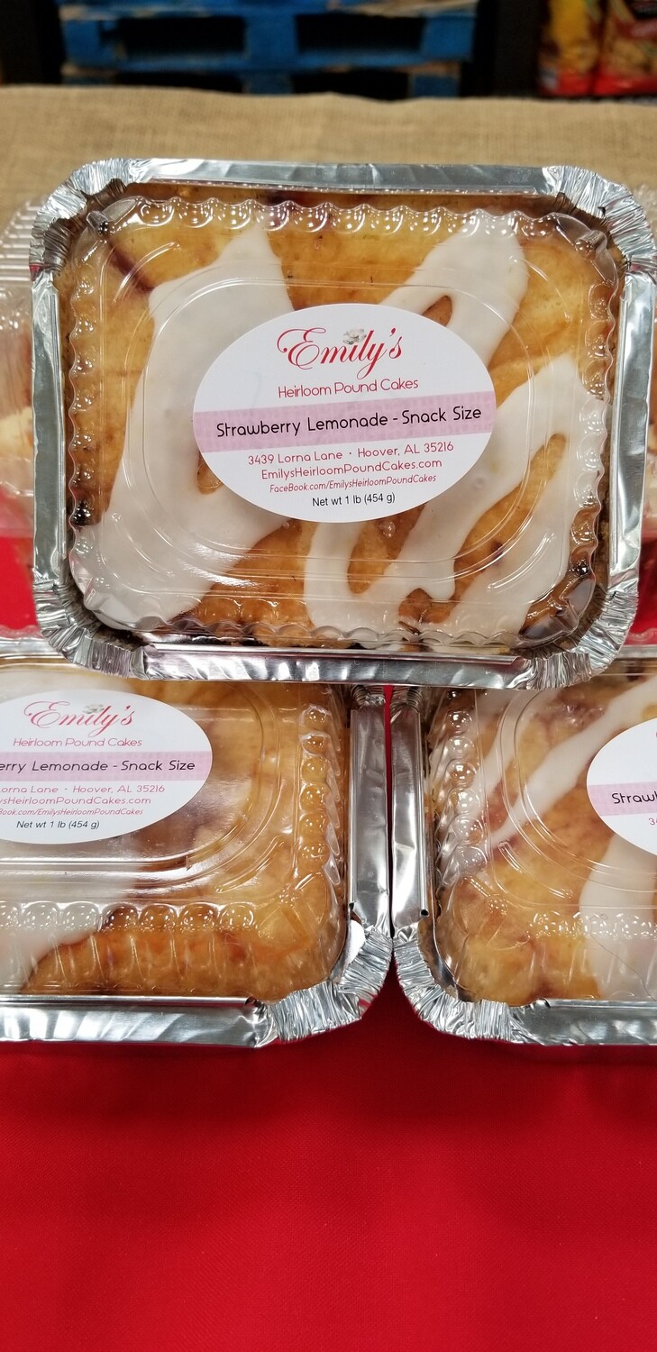 Strawberry Lemonade Snack with Lemon Glaze (Seasonal Apr-Sep)