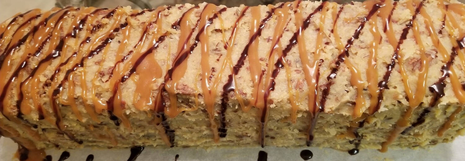 Coconut Pecan HALF LOAF Pound Cake - AVAILABLE STARTING 10/1