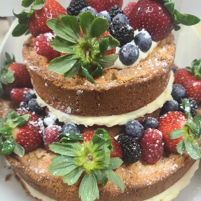 2 Tiered Celebration Pound Cake (LOCAL PICK UP ONLY)