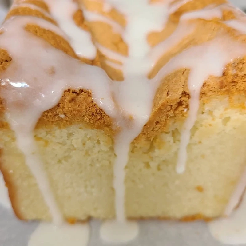 Lemon Half Loaf with Lemon Glaze
