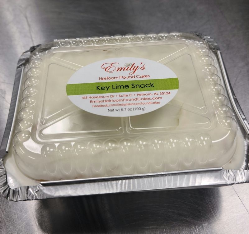 Key Lime Snack with Cream Cheese Buttercream Frosting