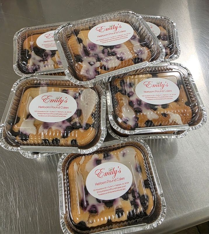 Lemon Blueberry Snack with Lemon Glaze - SUGAR REPLACEMENT