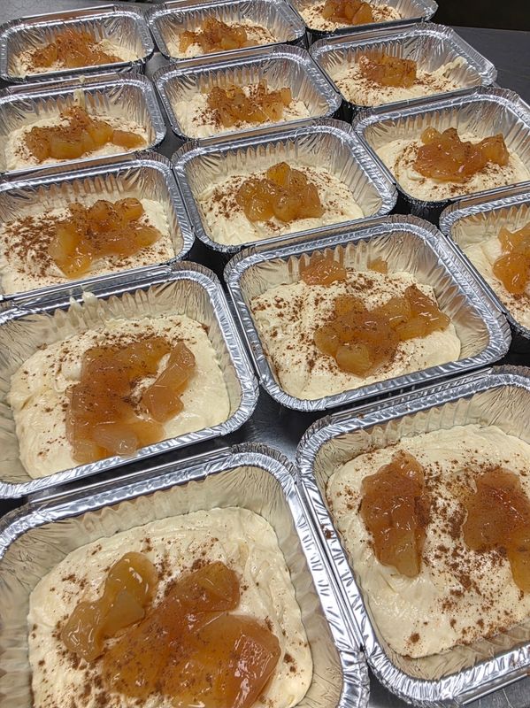 Apple Heirloom Pound Cake Snack