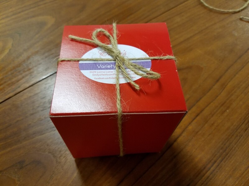 BOXED Variety 3 Slices WITH Decor/Tag