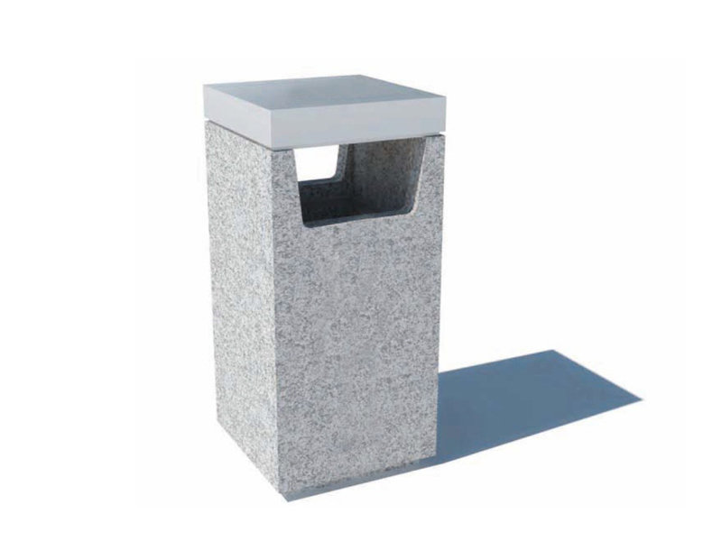 Conteneur des ordures en granit Tellus Conteneur des ordures en granit Tellus