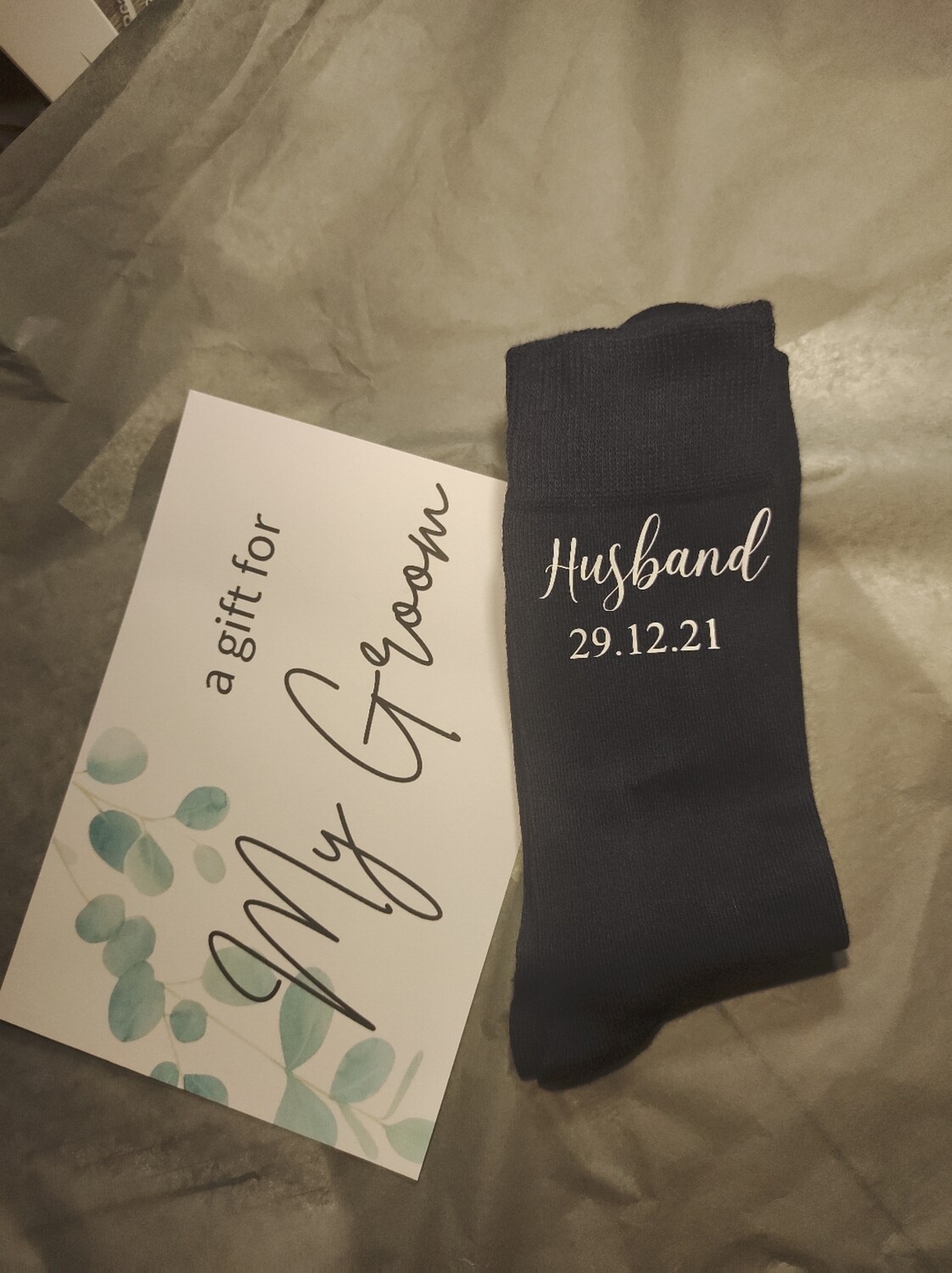 Personalised Wedding Socks