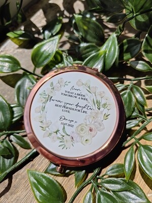 Mother of the Bride Compact Mirror