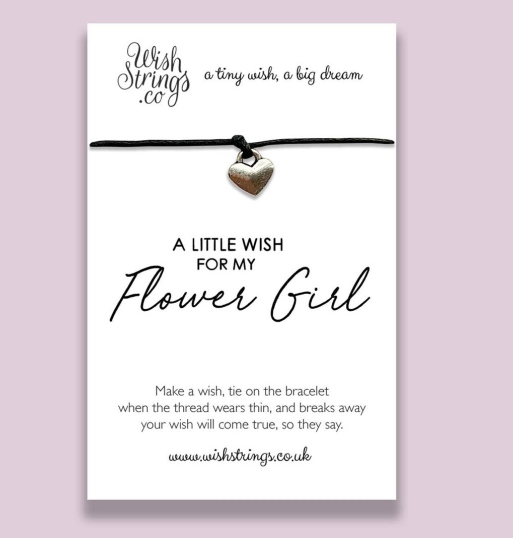 Flower Girl Wish Bracelet