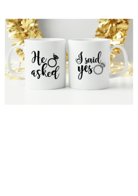 Engagement Mug Set