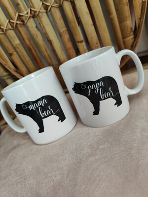 New Parents Mug Set