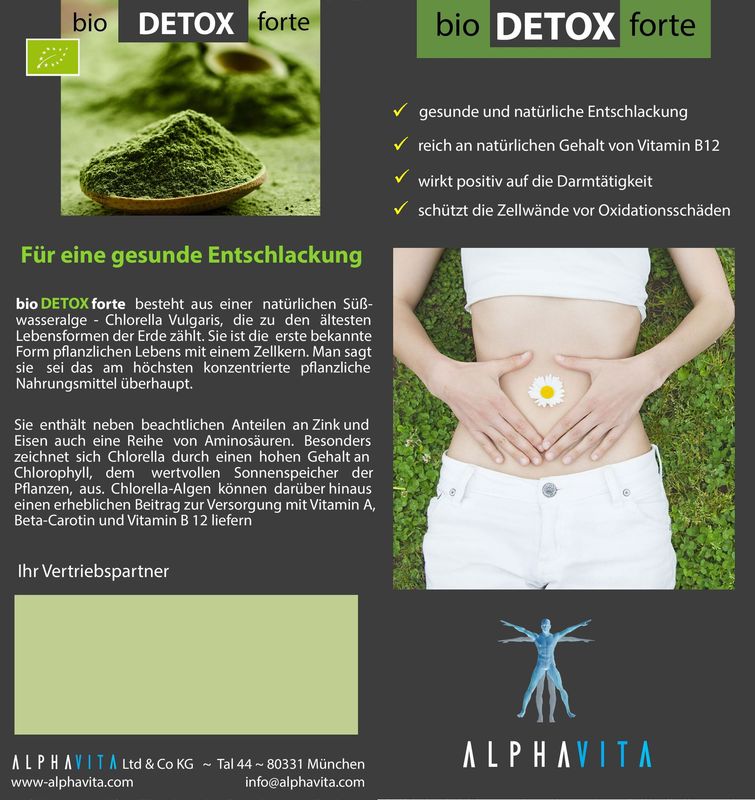 bioDETOX Chlorella bioDETOX Chlorella