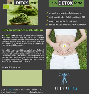 bioDETOX Chlorella bioDETOX Chlorella